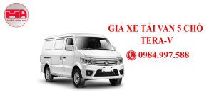 giá xe tải van 5 chỗ tera V