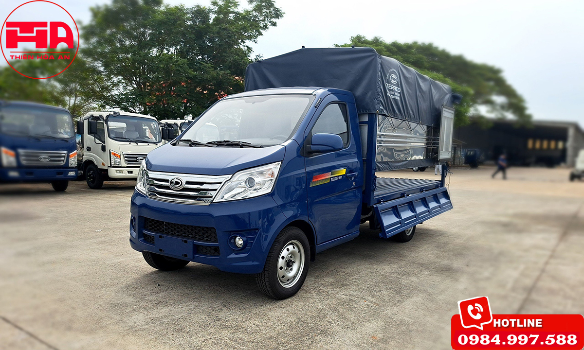 Báo giá Xe tải tera 100 thùng mui bạt
