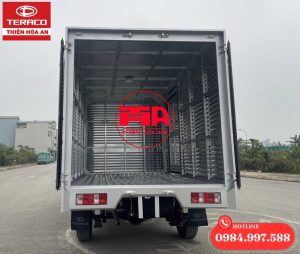 giá xe Tera 100S Thùng Kín Inox